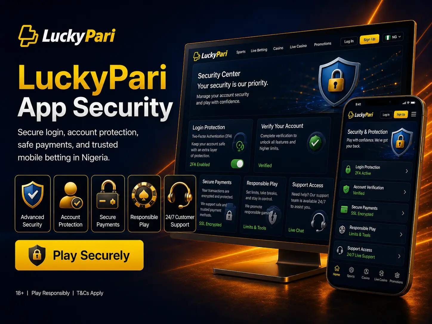 LuckyPari App Security