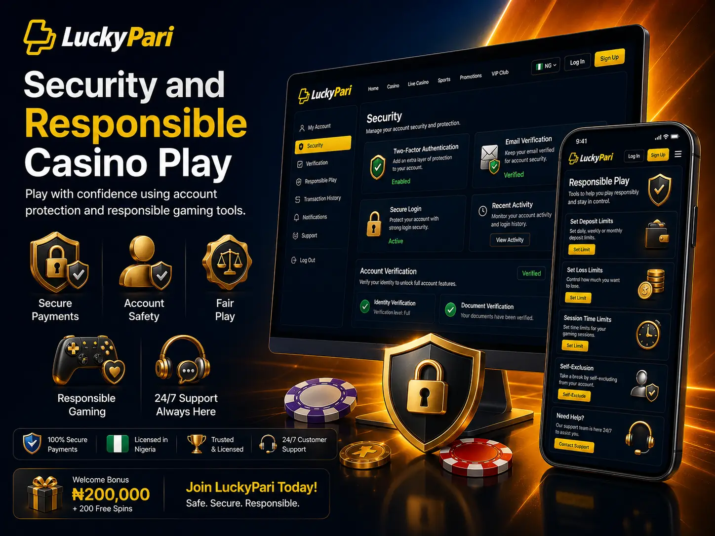 Security and Responsible Casino Play